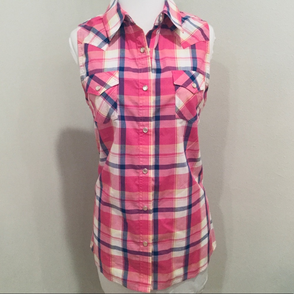 Wrangler Plaid Top